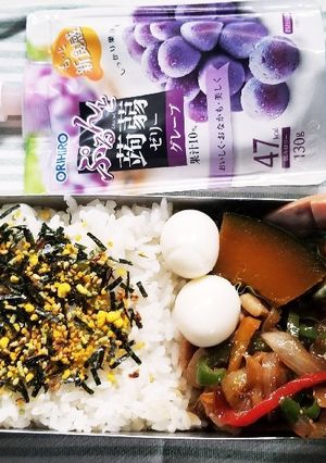 豚肉パプリカ炒め弁当(8.17)-レシピのメイン写真