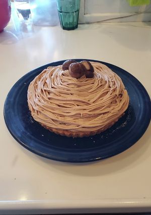 安くて美味しい☆モンブランタルト☆-レシピのメイン写真