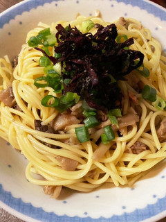 舞茸と平茸の和風パスタ-レシピのメイン写真