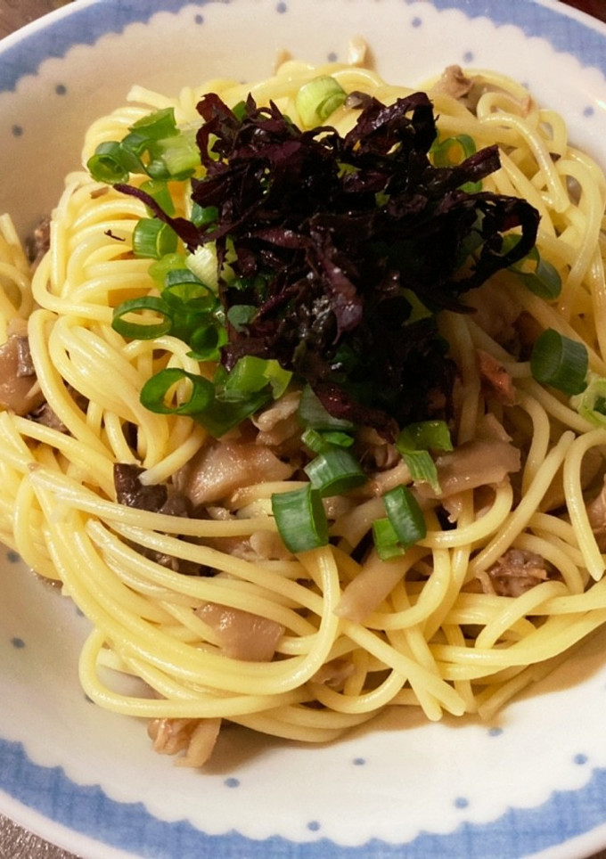 舞茸と平茸の和風パスタ-レシピのメイン写真