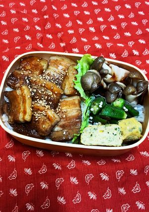 2022.8.18旦那さん弁当-レシピのメイン写真