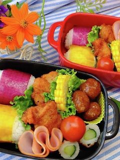 ベジートで ✿簡単カラフルお弁当✿-レシピのメイン写真
