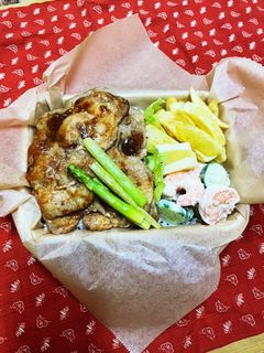 2022.8.18豚生姜焼き弁当-レシピのメイン写真