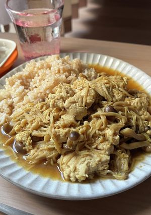 ヘルシー♪キノコたっぷりカレーライス-レシピのメイン写真