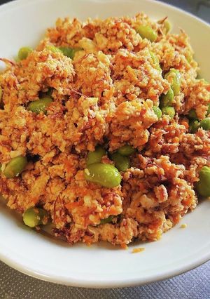 コンビーフ入り炒り豆腐-レシピのメイン写真