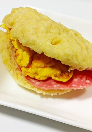 朝食に最適!豆腐&ホケミで簡単蒸しパン-レシピのメイン写真