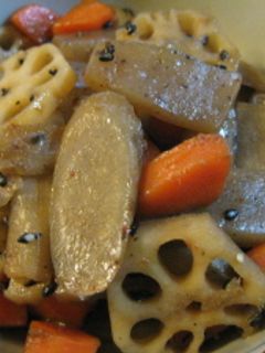 根菜煮物-レシピのメイン写真