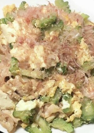 苦味を抑えた豚肉のゴーヤチャンプルー-レシピのメイン写真