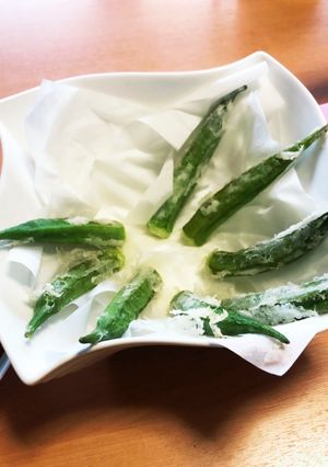 オクラのからあげ-レシピのメイン写真