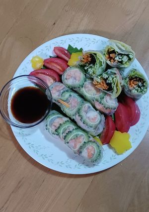 沖縄の風香る生春巻き-レシピのメイン写真