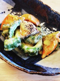 鮭とゴーヤのマヨネーズ和え-レシピのメイン写真
