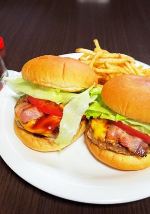 ✨簡単15分　BLTバーガーセット✨-レシピのメイン写真