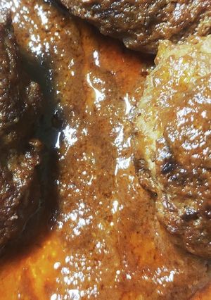 煮込みハンバーグ ソースのみ-レシピのメイン写真