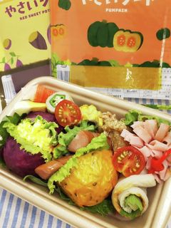 やさいシートでパッカン弁当(ベジート)-レシピのメイン写真
