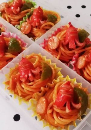 お弁当冷凍保存用♡ナポリタン✧レンチン-レシピのメイン写真
