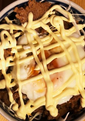 我が家の丼！そぼろ温玉丼(親子丼)-レシピのメイン写真