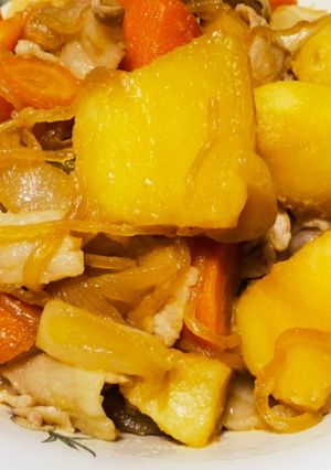 フライパンでできる無水肉じゃが-レシピのメイン写真