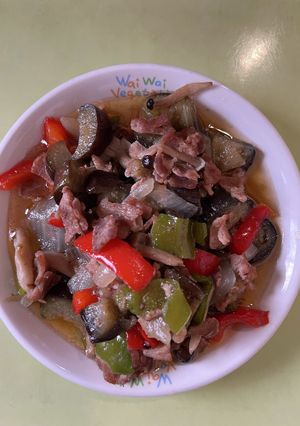 【保育園給食】なすのオイスターソース炒め-レシピのメイン写真