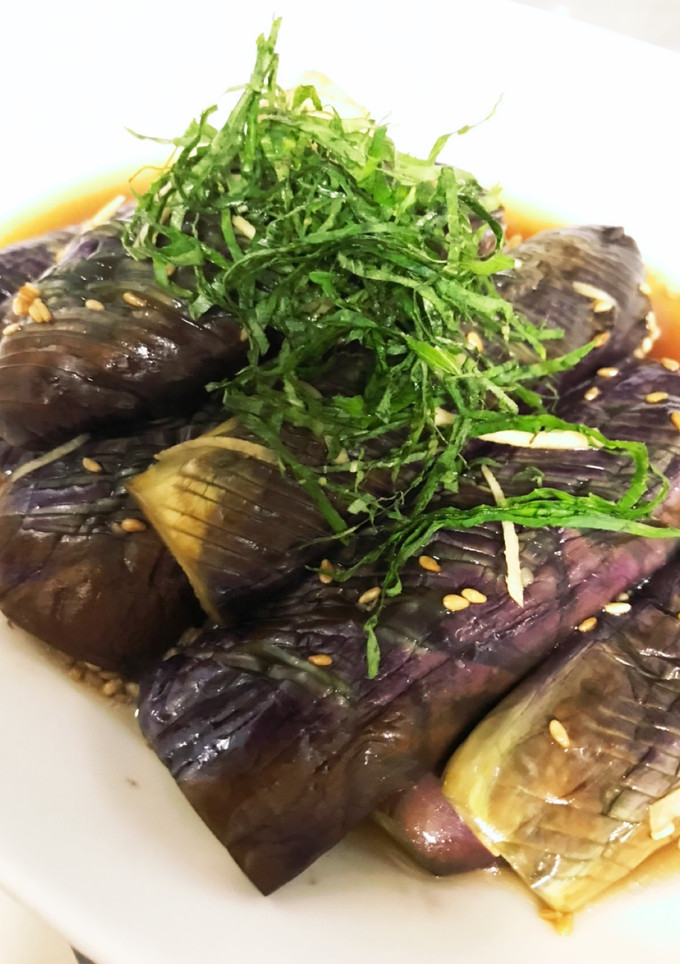 さっぱり冷やしナスの煮浸し-レシピのメイン写真
