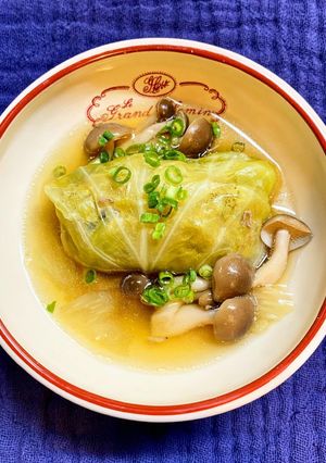 和風ロールキャベツ-レシピのメイン写真
