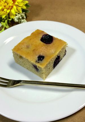 ブルーベリーのヨーグルトケーキ-レシピのメイン写真