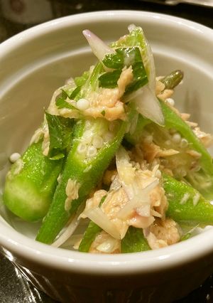 Okra Tuna Salad-レシピのメイン写真