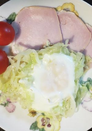 キャベツの巣ごもり-レシピのメイン写真