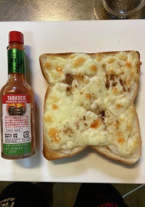 台湾風オニオンピザトースト-レシピのメイン写真