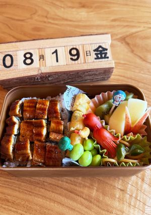 2022.8/19 小学生学童お弁当-レシピのメイン写真
