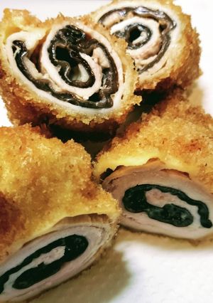 生キクラゲと豚バラ肉のミルフィーユカツ-レシピのメイン写真