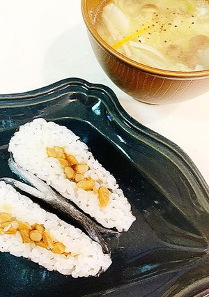 納豆のパタンにぎり-レシピのメイン写真