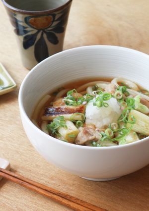 お店の味！鶏肉と長ねぎのみぞれうどん-レシピのメイン写真