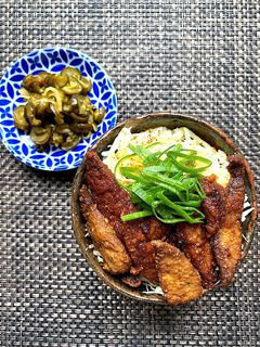 豚レバー唐揚げ 甘辛どんぶり-レシピのメイン写真