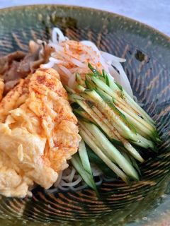 ふんわり玉子と搾菜の冷やし中華-レシピのメイン写真