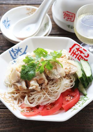 バンバンジーそうめん-レシピのメイン写真