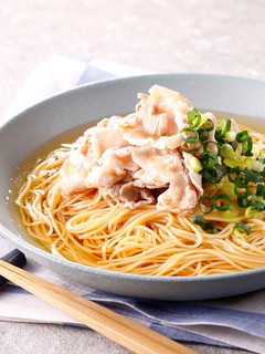 冷しゃぶの冷やしぶっかけそうめん-レシピのメイン写真