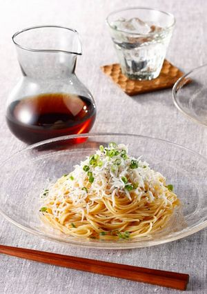 ねぎとしらすのぶっかけ豆そうめん-レシピのメイン写真