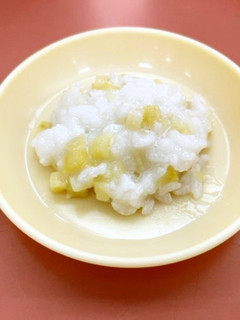 【離乳食中期】さつまいもミルクがゆ-レシピのメイン写真
