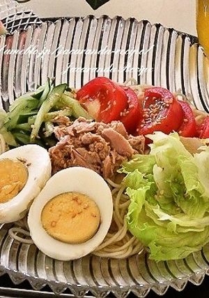 トマトとツナのサラダ素麺-レシピのメイン写真