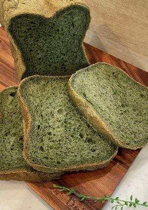 HB 自然の香りを堪能できるよもぎ食パン-レシピのメイン写真