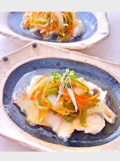 鱈の野菜たっぷり甘酢餡かけ-レシピのメイン写真