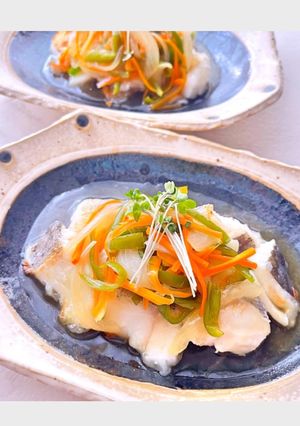 鱈の野菜たっぷり甘酢餡かけ-レシピのメイン写真