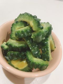 ゴーヤのからしあえ-レシピのメイン写真