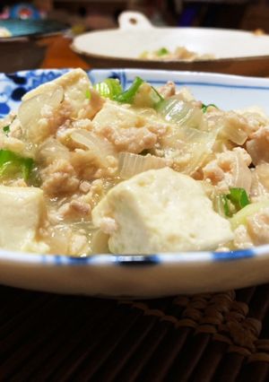 玉ねぎ麹で和風な麻婆豆腐-レシピのメイン写真