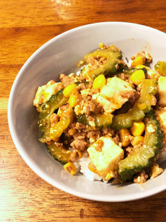 ゴーヤーマーボー豆腐-レシピのメイン写真