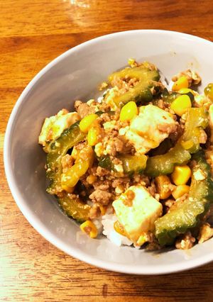 ゴーヤーマーボー豆腐-レシピのメイン写真