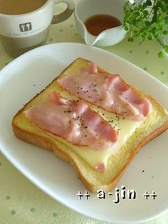 ベーコンチーズトースト✿メープル仕上げ-レシピのメイン写真