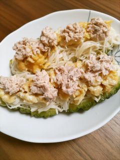 ゴーヤ素麺-レシピのメイン写真