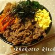 ボリューム満点❤ビビンバ丼