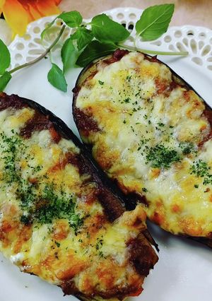 米茄子のミートソースグラタン-レシピのメイン写真